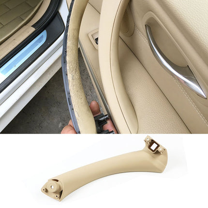 For BMW 3 Series E90 Left Door Panel Handle and Cover Set Beige color